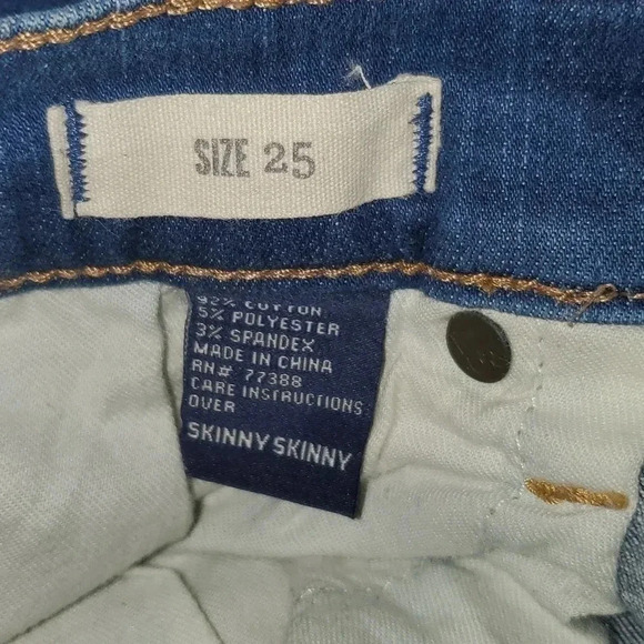 Madewell Women's Skinny Non-Distressed Jeans Size 25 - Picture 11 of 11